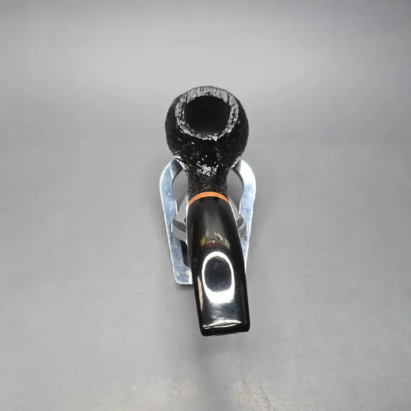 Brebbia Serie 1960 Nera Sabbiata 602 Sandblasted Author Estate Briar Pipe, Unsmoked - Image 5
