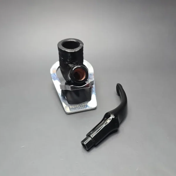 Peterson 2025 Halloween Pipe 313 Sandblasted Bent Billiard Briar Pipe, New - Image 14
