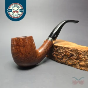 Bari Select Nature Old Briar 49 Smooth Bent Billiard (Estate)