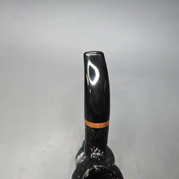 Brebbia Serie 1960 Nera Sabbiata 602 Sandblasted Author Estate Briar Pipe, Unsmoked - Image 7