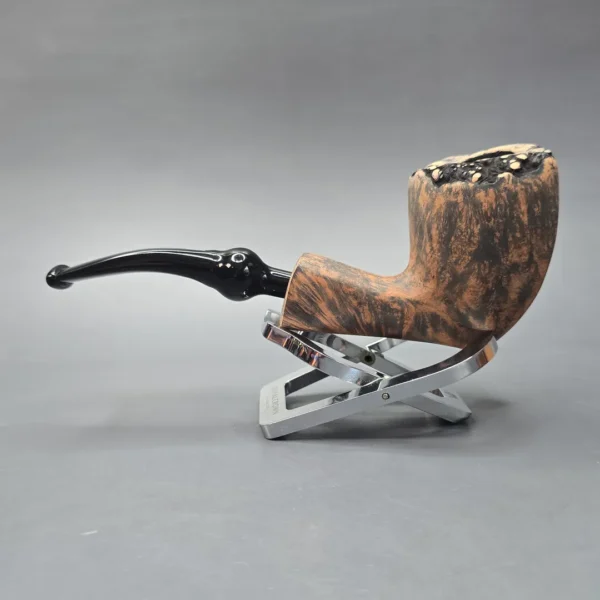 Nording Signature Matte Smooth Freehand Estate Briar Pipe, Unsmoked - Image 4