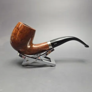 Bari Select Nature Old Briar 49 Smooth Bent Billiard (Estate) - alternate view