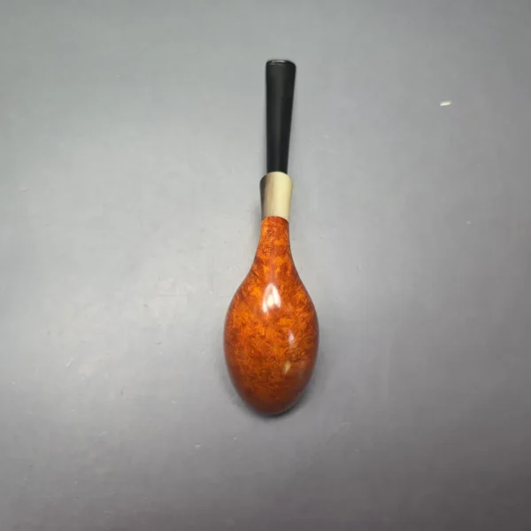 MBSD Briars Modern Masters 3 Smooth Tulip w/ Faux Horn Handmade Briar Pipe, New - Image 10