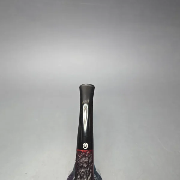 James Upshall Bark Group 6 Partially Rusticated Brandy Estate Briar Pipe, Unsmoked - Image 8