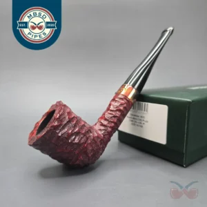 Peterson 2025 Christmas Pipe 120 Rusticated Dublin Estate Briar Pipe, Unsmoked