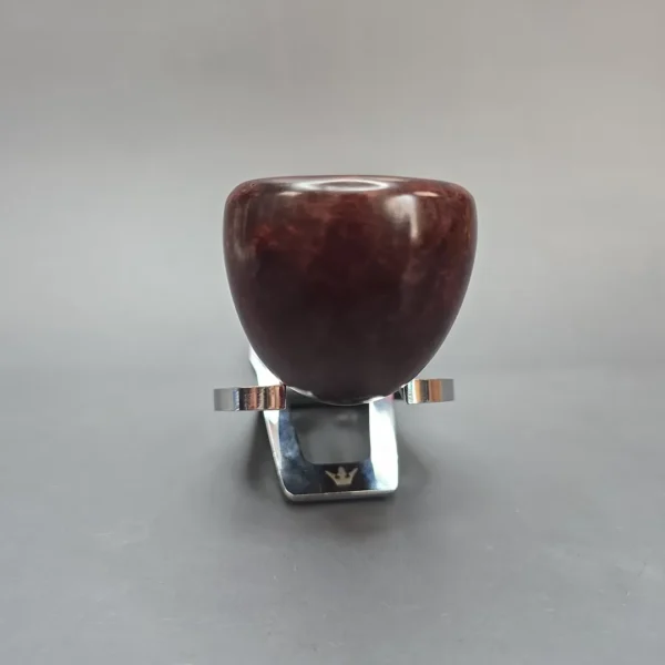 Rossi Rubino Antico 8316 Smooth Pot w/ Nickel Briar Pipe, New, 6mm - Image 3