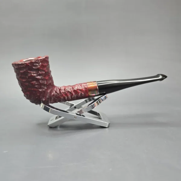 Peterson 2025 Christmas Pipe 120 Rusticated Dublin Estate Briar Pipe, Unsmoked - Image 14
