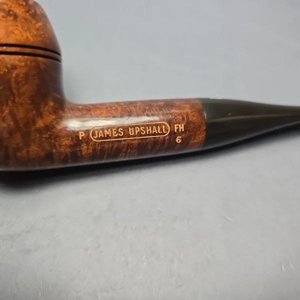 James Upshall P Grade Group 6 Smooth Rhodesian Estate Briar Pipe, Unsmoked - Image 11