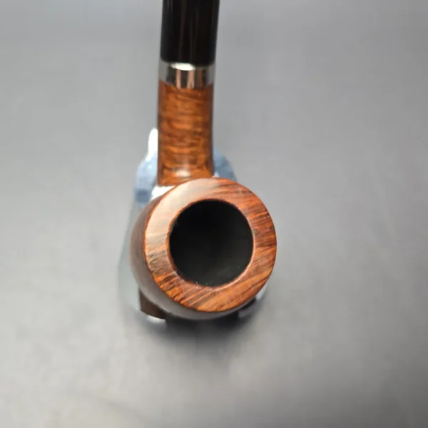 Bari Select Nature Old Briar 49 Smooth Bent Billiard (Estate) - Image 6