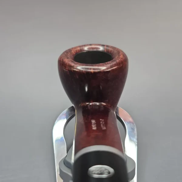 Rossi Rubino Antico 8316 Smooth Pot w/ Nickel Briar Pipe, New, 6mm - Image 6