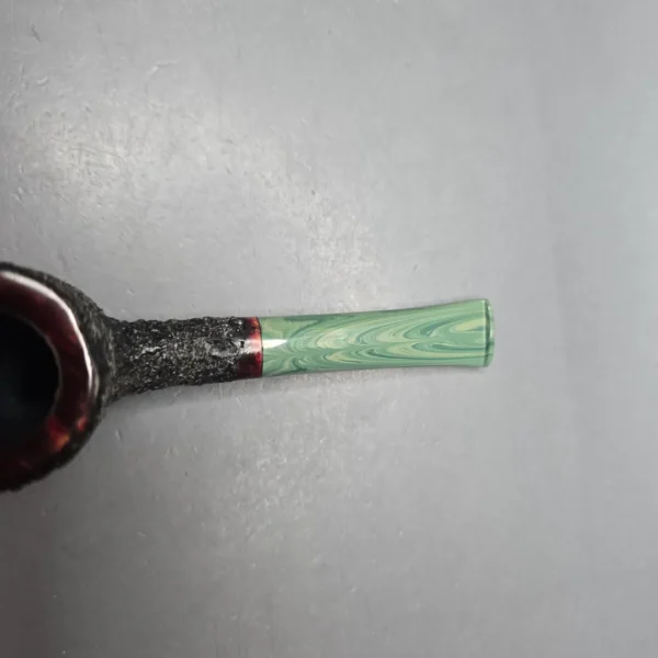 Herriot Pipes Partially Rusticated Nosewarmer Pot Handmade Briar Pipe, New - Image 8