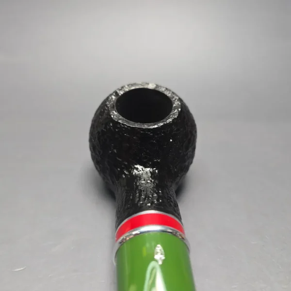 Savinelli 2025 Saint Nicholas 320 KS Rusticated Author Estate Briar Pipe, Unsmoked, 6mm - Image 6