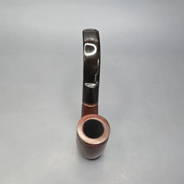 Savinelli Sherwood Rock Briar 604 KS Spot Carved Oom Paul Estate Briar Pipe, Italian Estates - Image 8