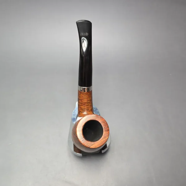 Bari Select Nature Old Briar 49 Smooth Bent Billiard (Estate) - Image 8
