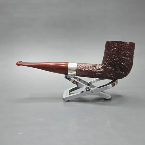 Peterson Irish Harp 107 Sandblasted Billiard with Silver (New) - Image 4