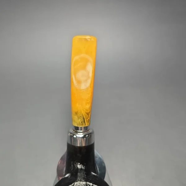 Molina Ambra 103 Sandblasted Rhodesian Briar Pipe, New, 9mm - Image 8