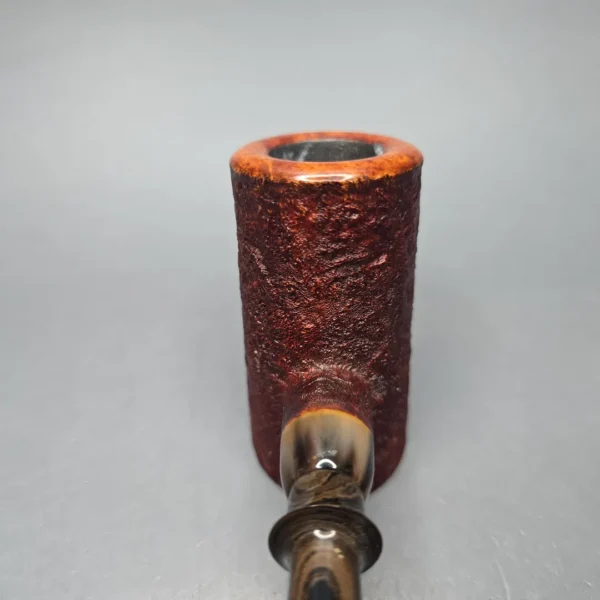 Pipe Tristan Partially Sandblasted Poker with Horn (New) - Image 6