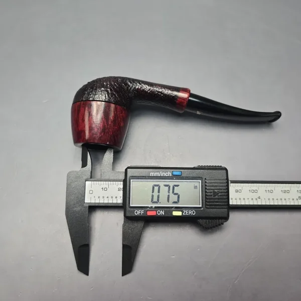 Stanwell 2008 Pipe of the Year Partially Sandblasted Rhodesian Estate Briar Pipe, Unsmoked - Image 12