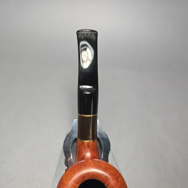 Stanwell (c.1980s-90s) Brazilia Smooth Calabash w/ Horn Estate Briar Pipe, Danish Estates - Image 8