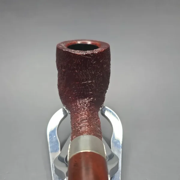 Peterson Irish Harp 107 Sandblasted Billiard with Silver (New) - Image 6