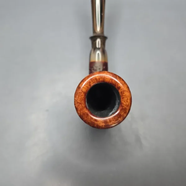 Pipe Tristan Partially Sandblasted Poker with Horn (New) - Image 7