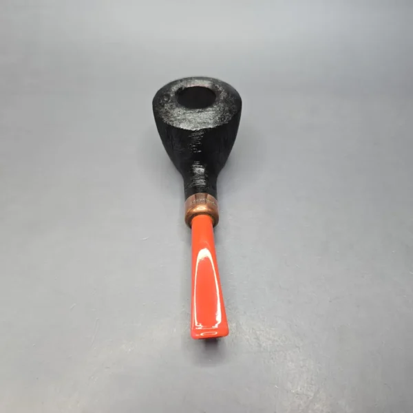 4th Generation (by Ascorti) 1897 Forza Primitivo Rusticated Dublin w/ Copper Estate Briar Pipe, Unsmoked - Image 5