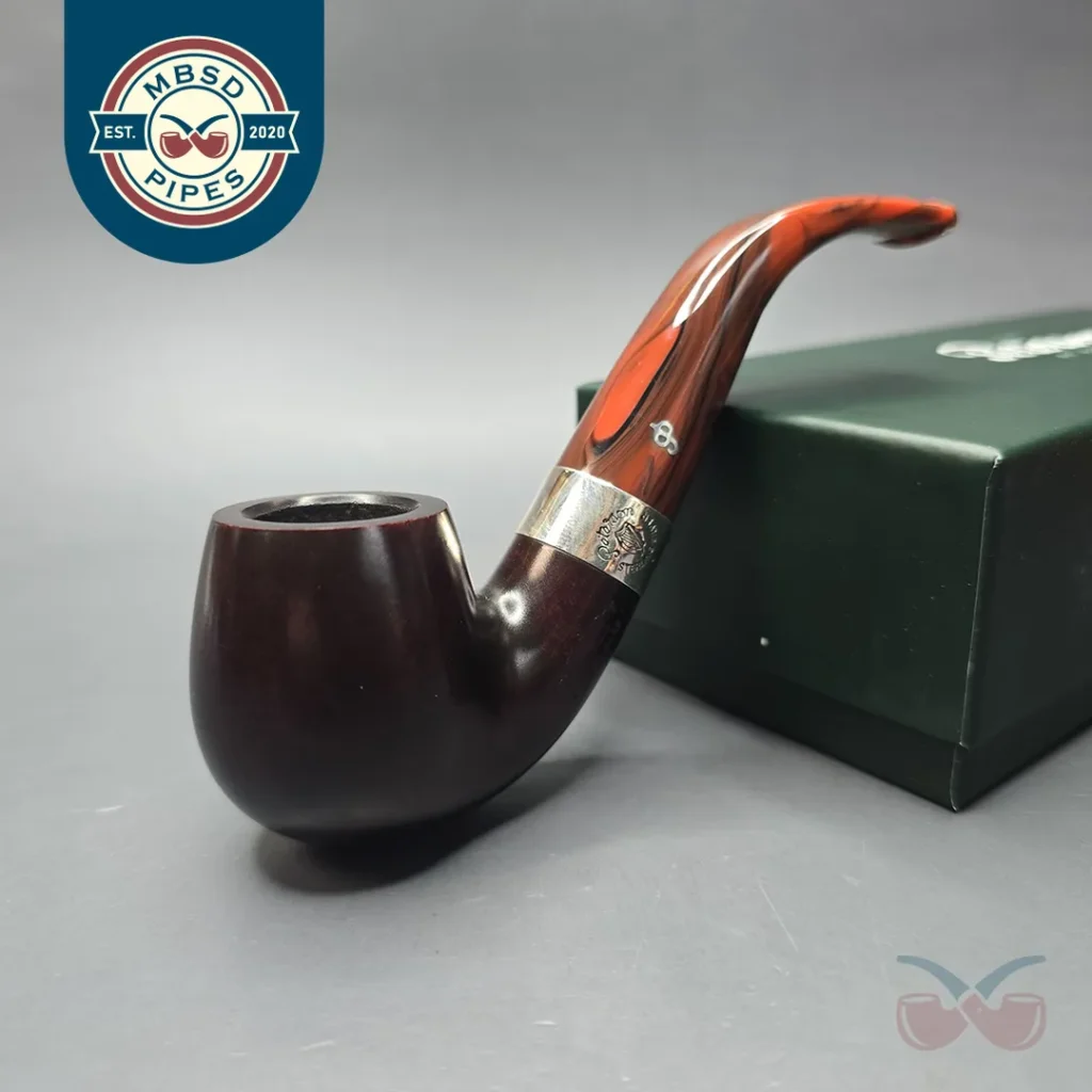 Peterson Irish Harp 221 Smooth Bent Billiard with Silver (New)