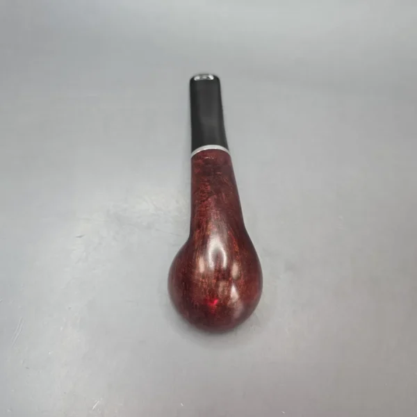 Rossi Rubino Antico 8316 Smooth Pot w/ Nickel Briar Pipe, New, 6mm - Image 10