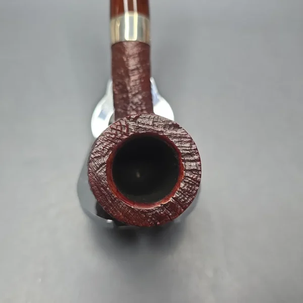 Peterson Irish Harp 107 Sandblasted Billiard with Silver (New) - Image 7
