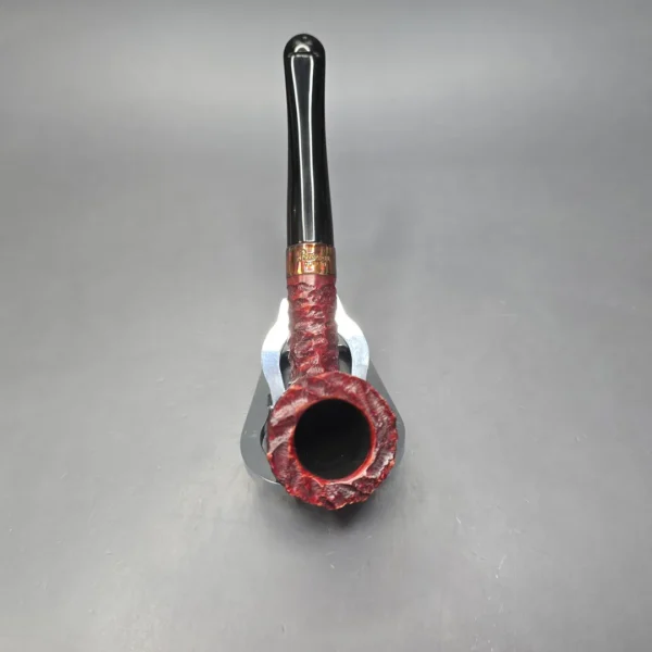 Peterson 2025 Christmas Pipe 120 Rusticated Dublin Estate Briar Pipe, Unsmoked - Image 6