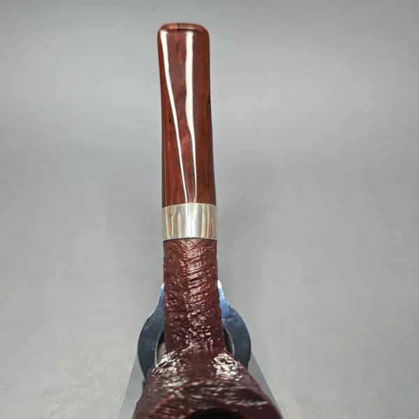 Peterson Irish Harp 107 Sandblasted Billiard with Silver (New) - Image 8