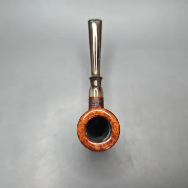 Pipe Tristan Partially Sandblasted Poker with Horn (New) - Image 9