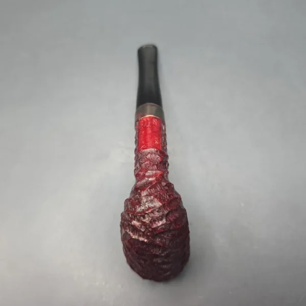 Peterson 2025 Christmas Pipe 120 Rusticated Dublin Estate Briar Pipe, Unsmoked - Image 7