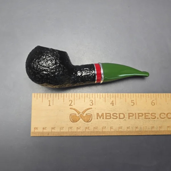 Savinelli 2025 Saint Nicholas 320 KS Rusticated Author Estate Briar Pipe, Unsmoked, 6mm - Image 12