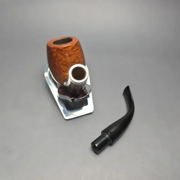 Bari Select Nature Old Briar 49 Smooth Bent Billiard (Estate) - Image 15