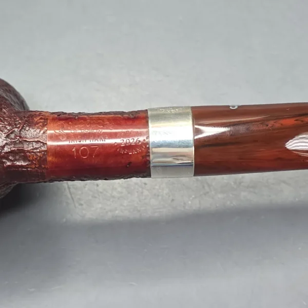 Peterson Irish Harp 107 Sandblasted Billiard with Silver (New) - Image 11