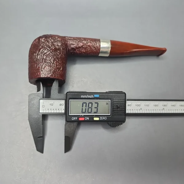 Peterson Irish Harp 107 Sandblasted Billiard with Silver (New) - Image 13
