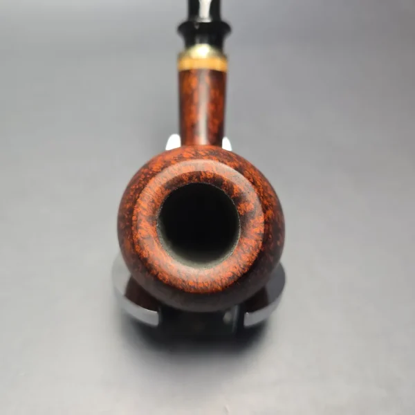 Neerup Classic 2 Smooth Apple w/ Acrylic & Brass Estate Briar Pipe, Unsmoked - Image 9