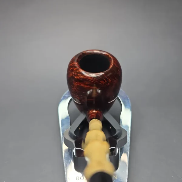 MBSD Briars Modern Masters 1 Smooth Peewit w/ Bamboo Handmade Briar Pipe, New - Image 6