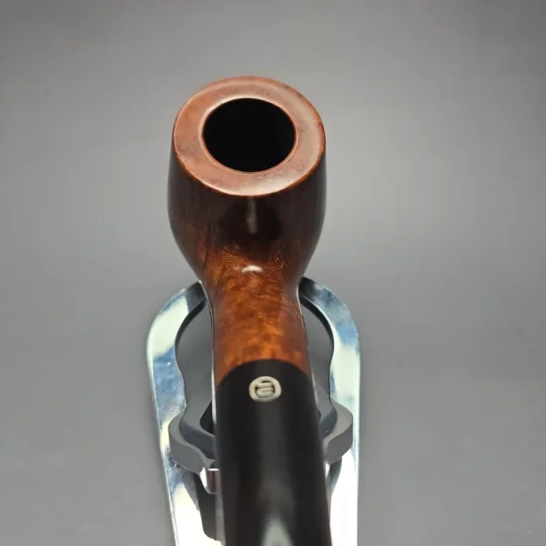 James Upshall P Grade Group 5 Smooth Bent Billiard Estate Briar Pipe, Unsmoked - Image 6