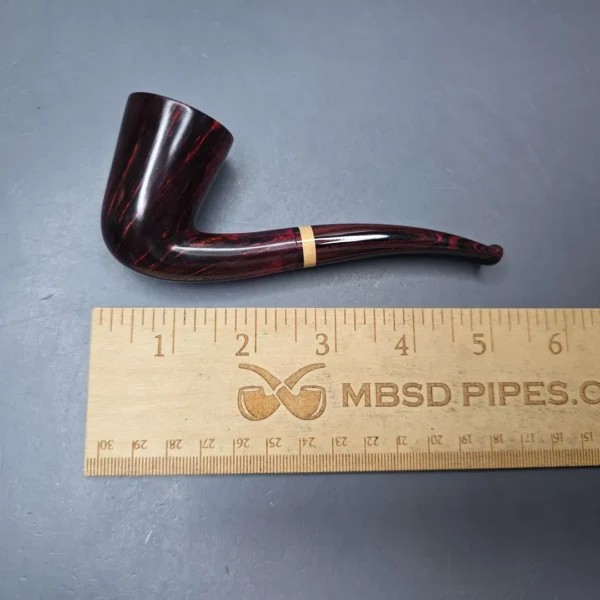 Herriot Pipes Smooth "Conic" Dublin with Boxwood (New) - Image 12