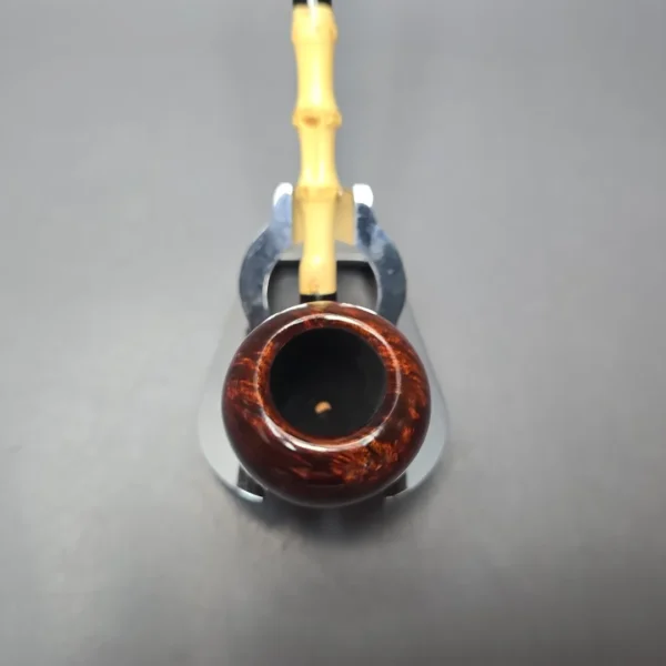 MBSD Briars Modern Masters 1 Smooth Peewit w/ Bamboo Handmade Briar Pipe, New - Image 7