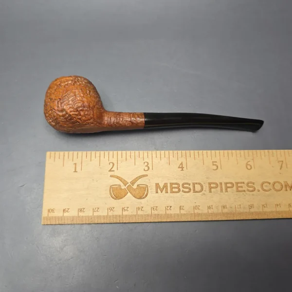 Dunhill 1961 Tanshell Sandblasted Prince Estate Briar Pipe, English Estates - Image 5