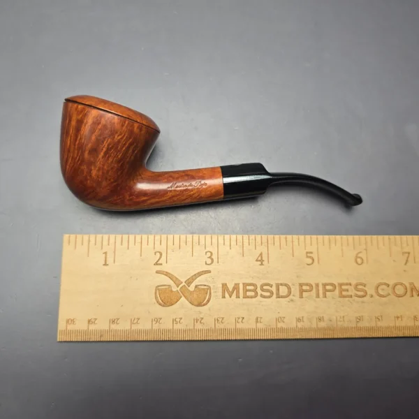 Mastro de Paja 1981 3C 1 Sun Smooth Rhodesian Estate Briar Pipe, Italian Estates - Image 15