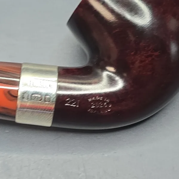 Peterson Irish Harp 221 Smooth Bent Billiard with Silver (New) - Image 12