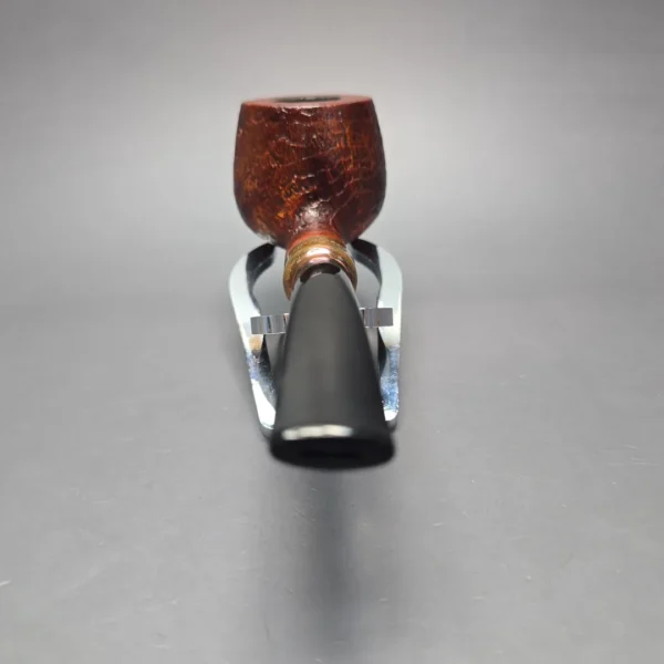 4th Generation (by Ascorti) Forza Nebbiolo 1931 Sandblasted Apple Estate Briar Pipe, Unsmoked - Image 5