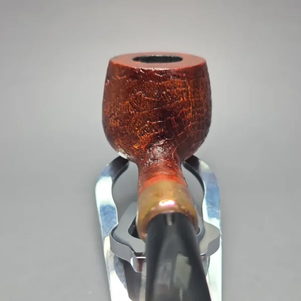 4th Generation (by Ascorti) Forza Nebbiolo 1931 Sandblasted Apple Estate Briar Pipe, Unsmoked - Image 6
