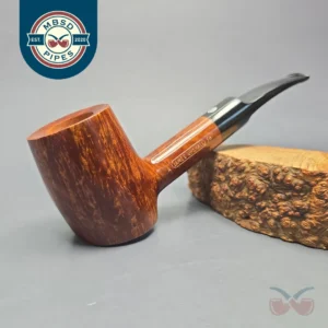 James Upshall A Grade EXL Smooth Poker Estate Briar Pipe, Unsmoked