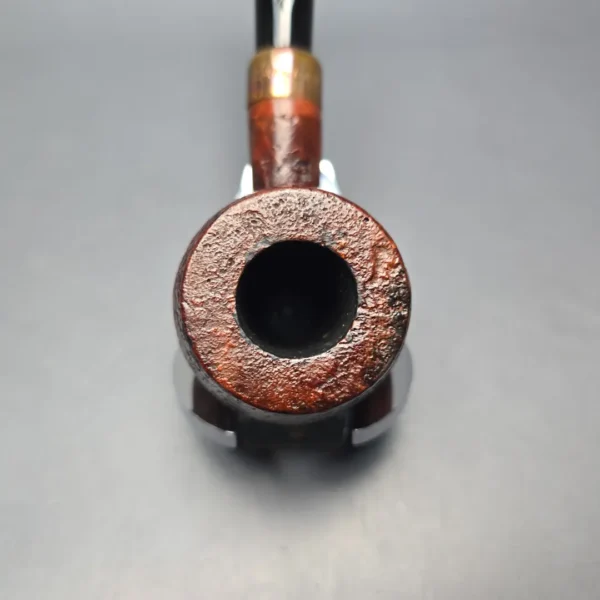 4th Generation (by Ascorti) Forza Nebbiolo 1931 Sandblasted Apple Estate Briar Pipe, Unsmoked - Image 7