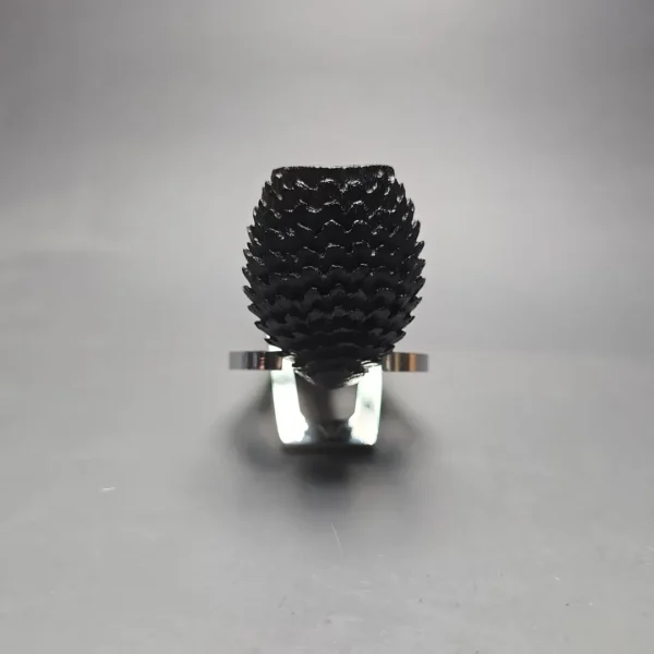 Eclesias Pipes "Dragon Scale" Sandblasted Egg Handmade Briar Pipe, New - Image 3